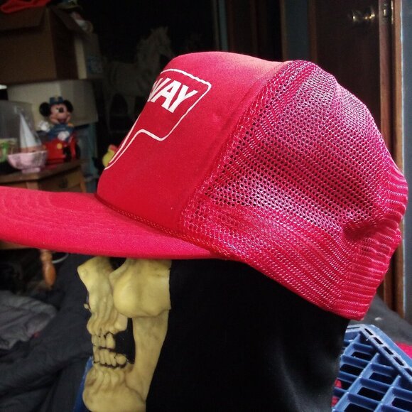 Deadstock Vintage Safeway Snap Trucker Hat Cap - Picture 3 of 8